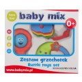 Набор погремушек 3 шт Baby Mix S-950/30031